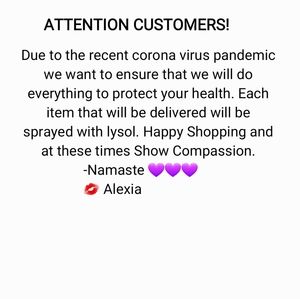 Attention Customers!